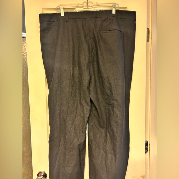 NWT Wide leg, comfy linen-blend pants - Picture 3 of 4